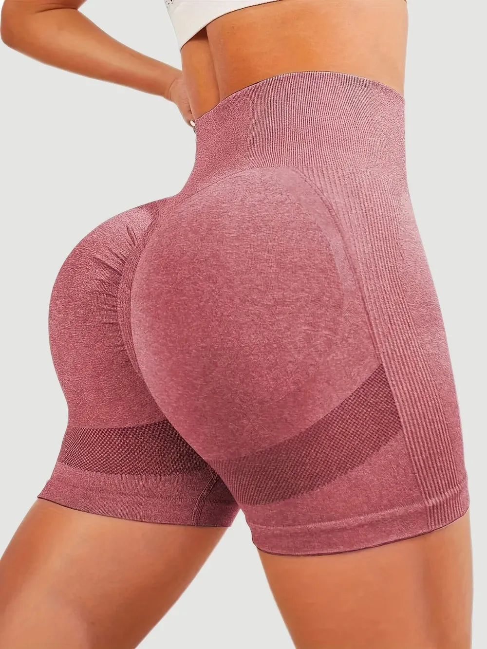 High Waist Active Shorts Fitggins