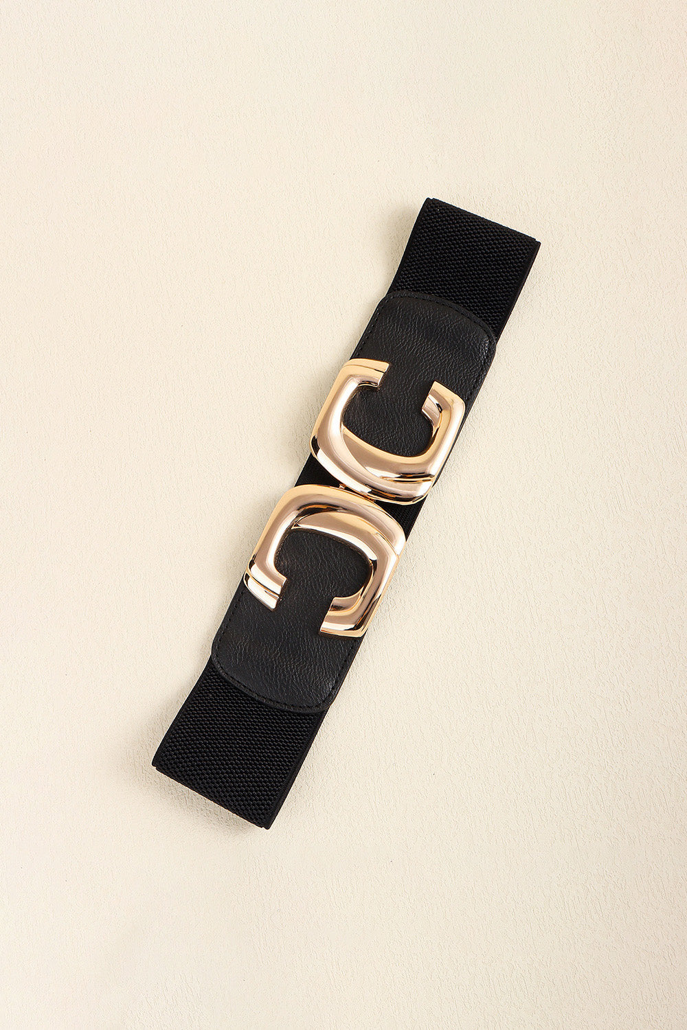 Zinc Alloy Buckle Elastic Wide Belt - Belt - FITGGINS