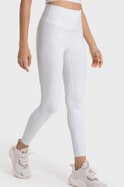 Millennia High-Rise Wide Waistband Yoga Leggings Fitggins