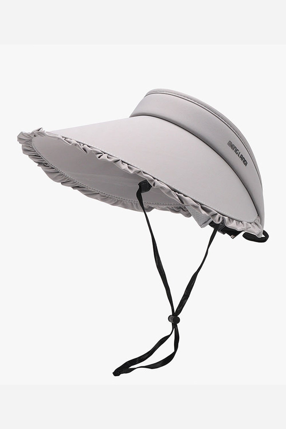 Frill Adjustable Ice Silk Sun Hat - Hats - FITGGINS