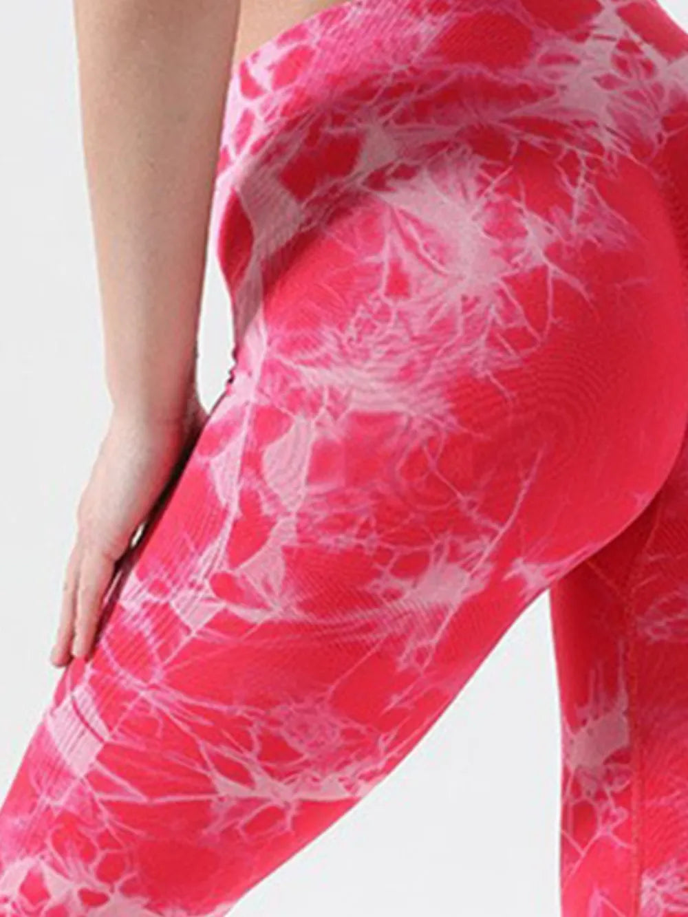 Tie-Dye High Waist Active Leggings Fitggins