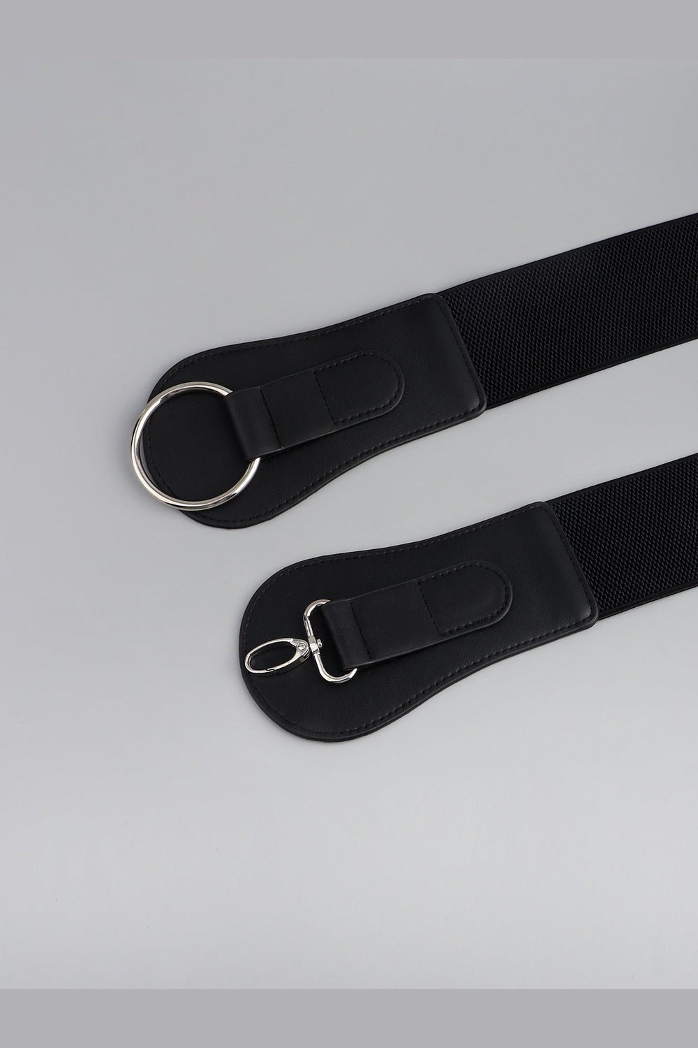 PU Elastic Wide Belt - Belt - FITGGINS