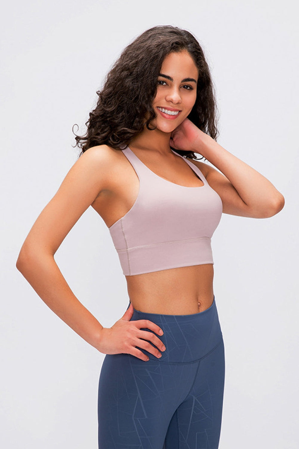 Millennia Double X Sports Bra - Basic Colors - Crop Tops & Tank Tops - FITGGINS