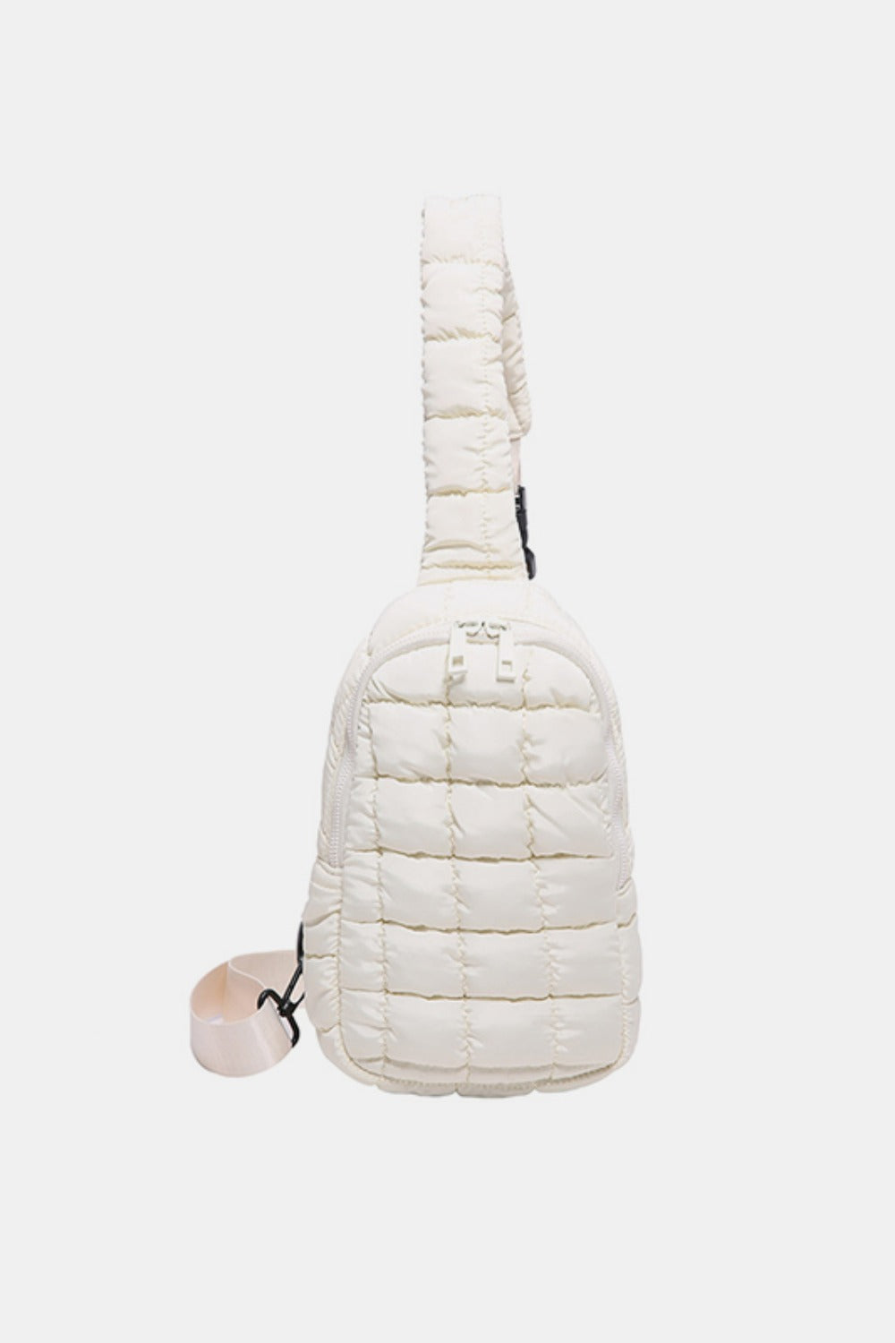 Quilted Nylon Crossbody Bag - Handbag - FITGGINS