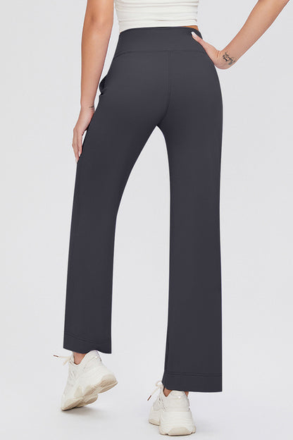 Basic Bae Full Size Drawstring High Waist Pants with Pockets - Pants - FITGGINS