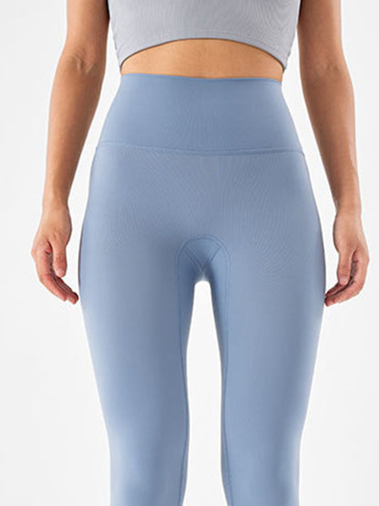 Wide Waistband Sports Leggings Fitggins