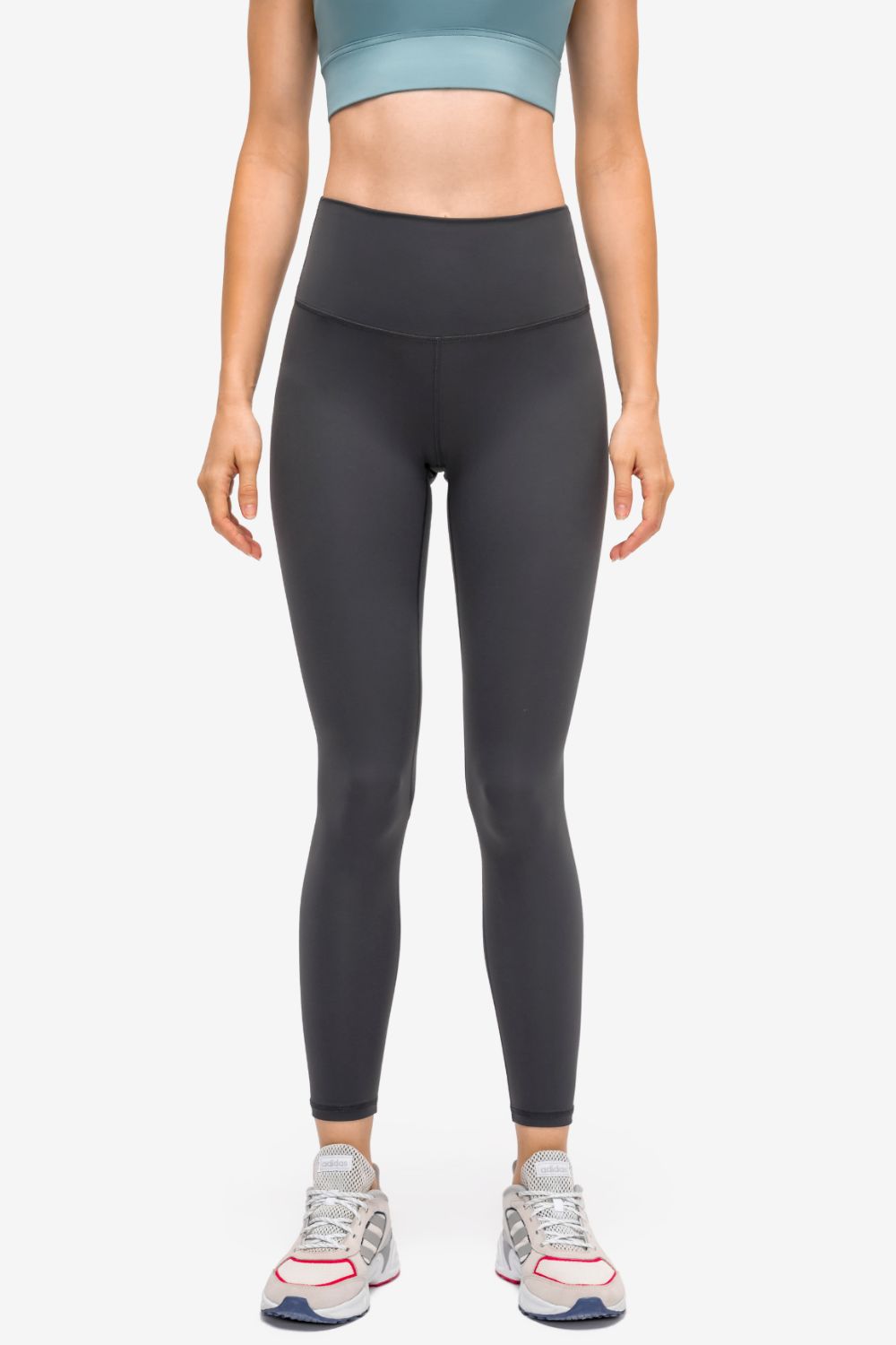 Millennia Invisible Pocket Sports Leggings Dark Gray Fitggins