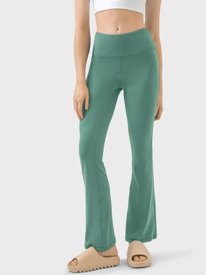 Millennia High Waist Active Pants Turquoise Fitggins