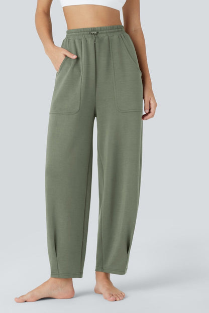 Lovelet Drawstring Pants with Pockets - Pants - FITGGINS