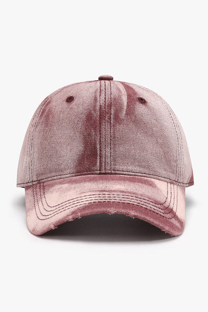 Adjustable Cotton Baseball Cap - Hats - FITGGINS