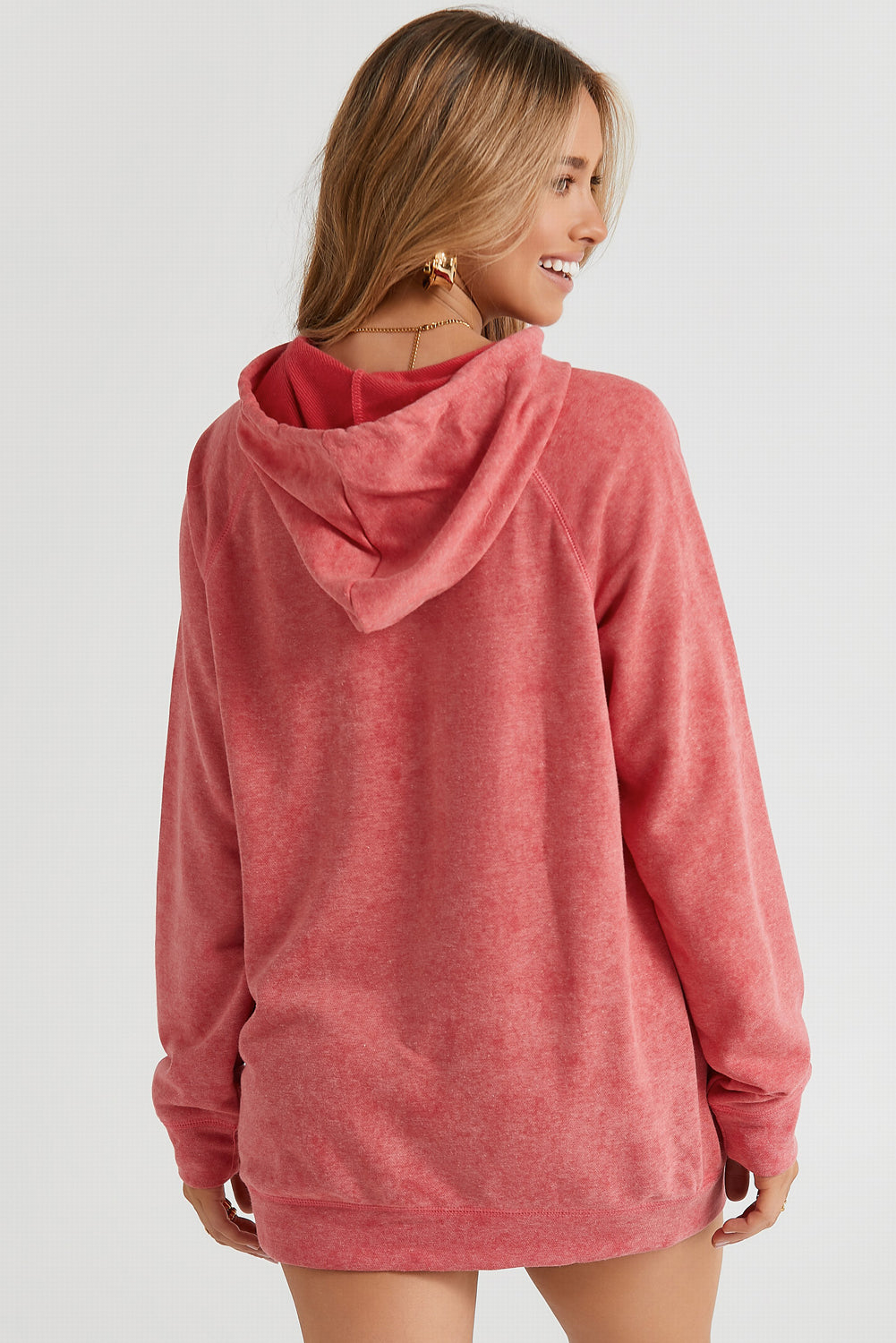 Long Sleeve Front Pocket Hoodie Fitggins