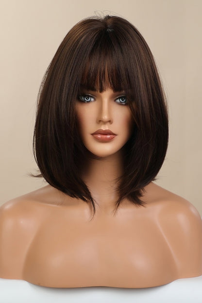 Full-Machine Bobo Synthetic Wigs 9'' - Hair - FITGGINS