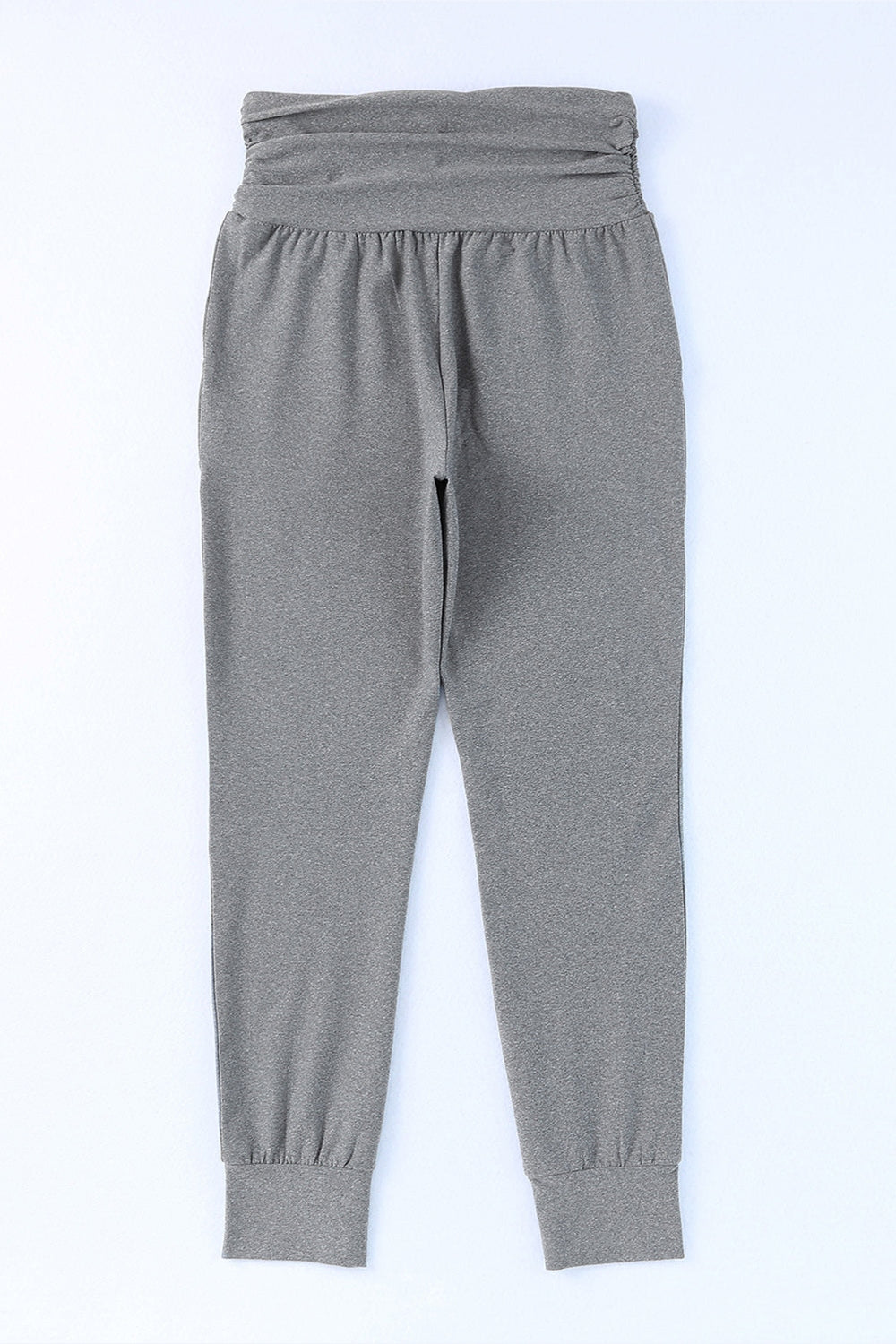 High-Rise Wide Waistband Joggers - Pants - FITGGINS