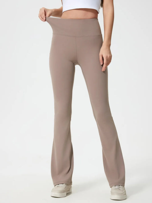 Millennia High Waist Active Pants Mocha Fitggins