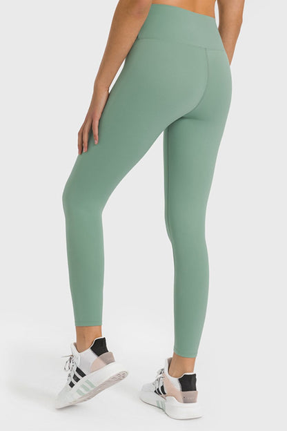 Millennia High Waist Ankle-Length Yoga Leggings Fitggins