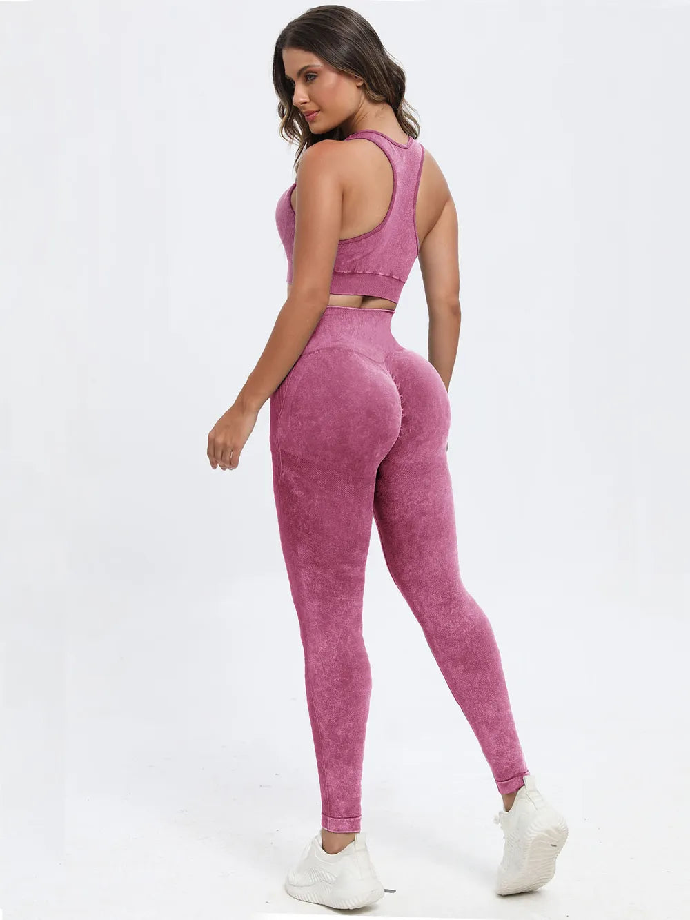 Scoop Neck Wide Strap Top and Pants Active Set Fitggins