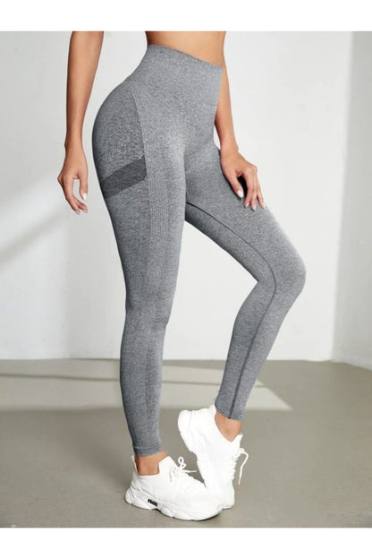 High Waist Active Leggings - Leggings - FITGGINS