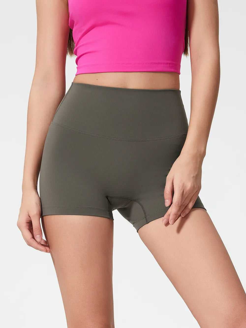 Millennia High Waist Active Shorts Fitggins