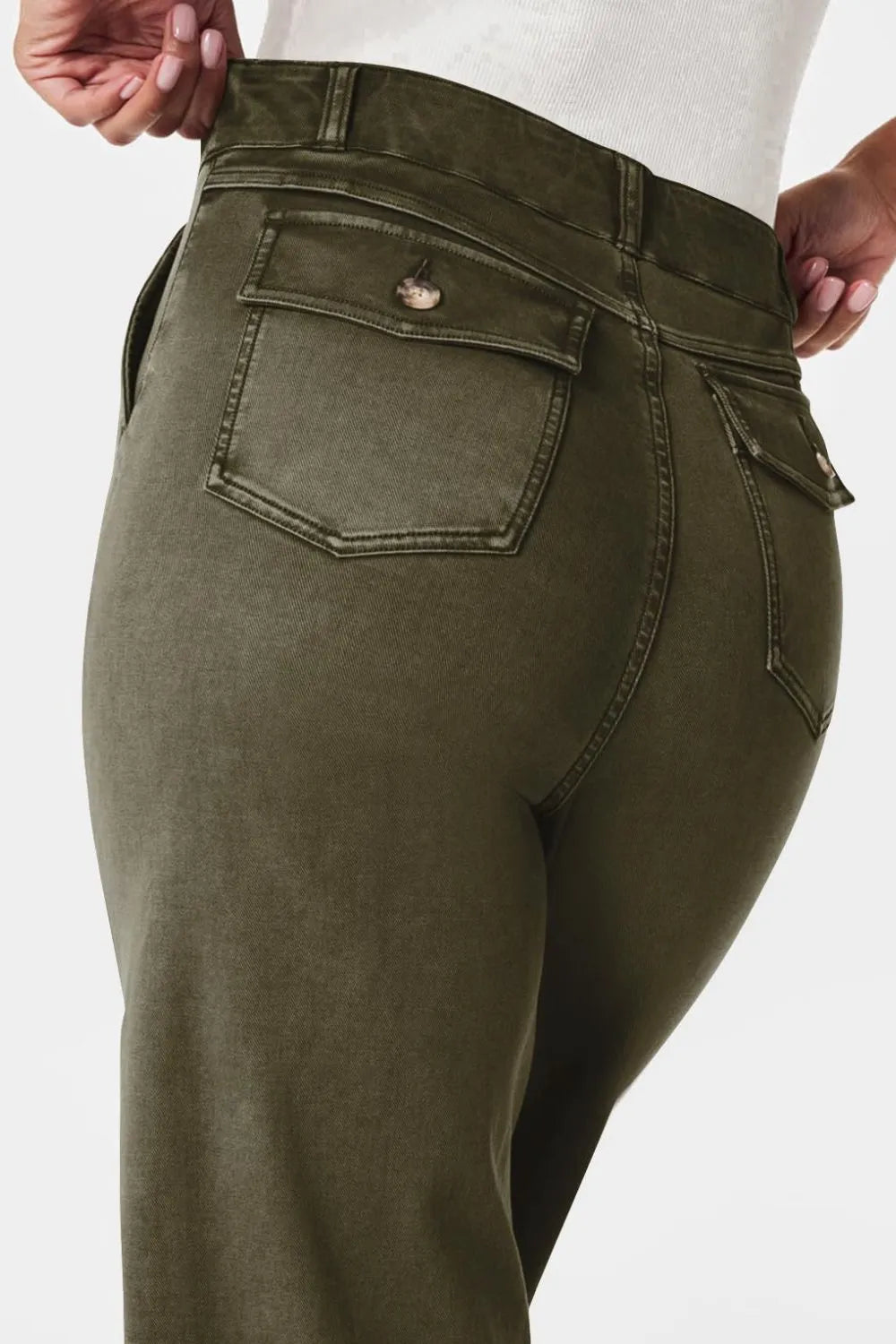 High Waist Jeans with Pockets Fitggins