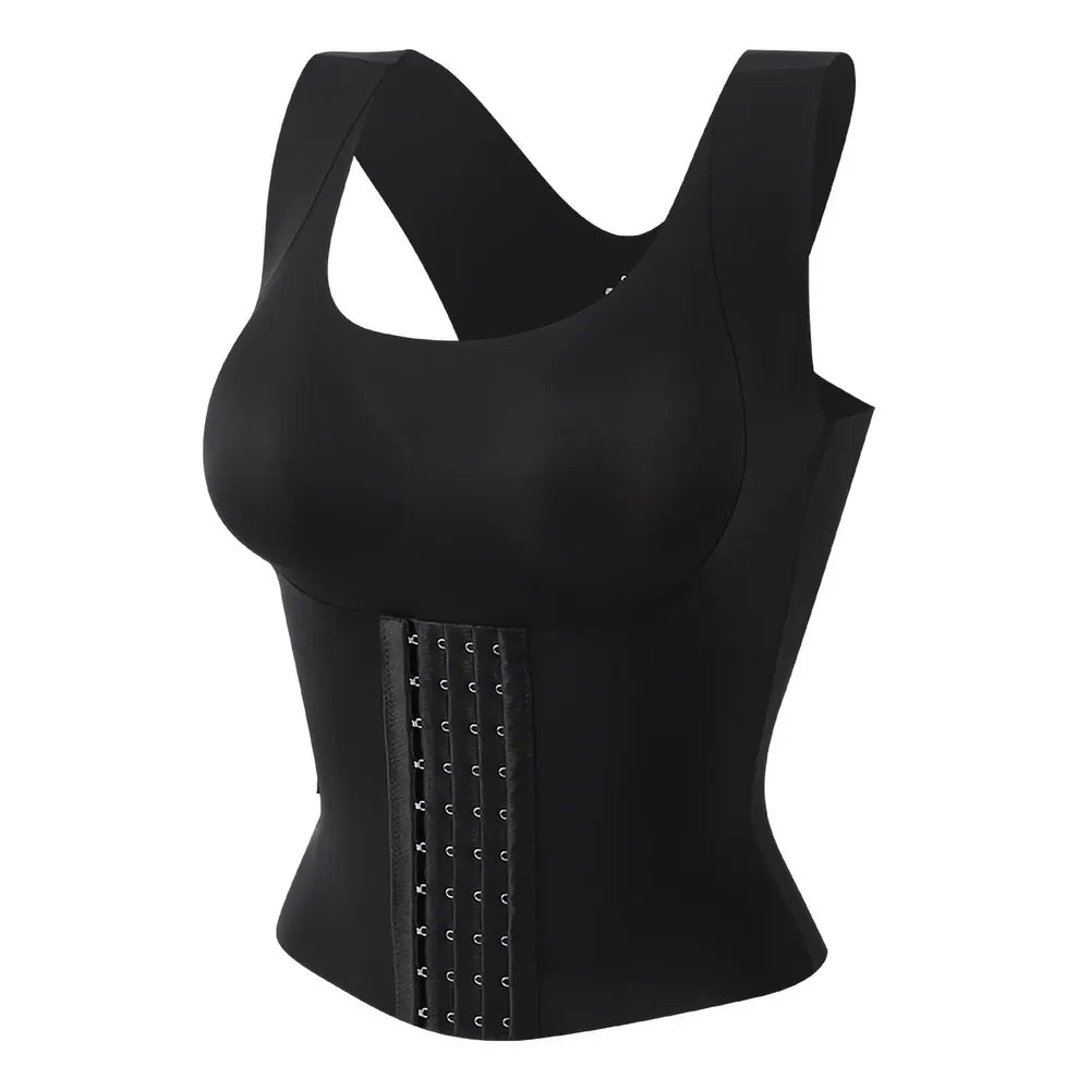 Basic Bae Scoop Neck Shapewear Tank with Removable Paddings Fitggins