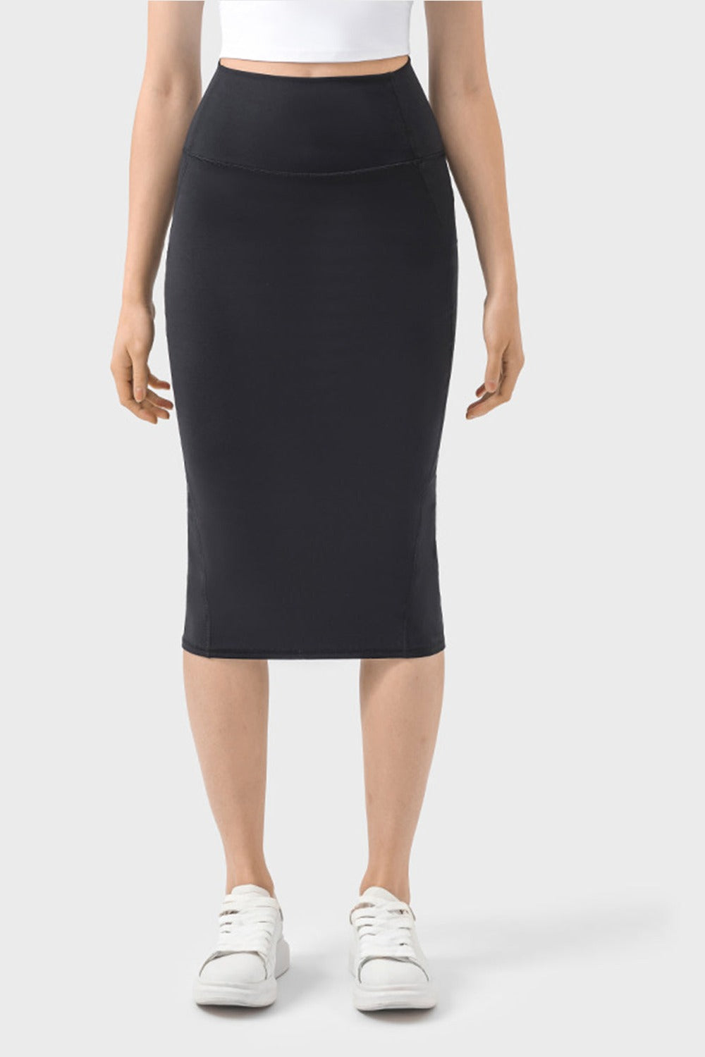 Millennia Slit Wrap Active Skirt - Shirts - FITGGINS