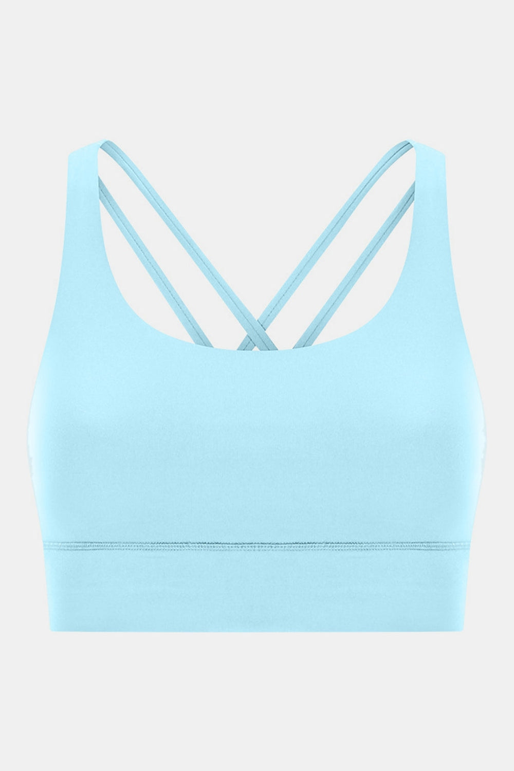 Millennia Crisscross Scoop Neck Active Tank - Crop Tops & Tank Tops - FITGGINS