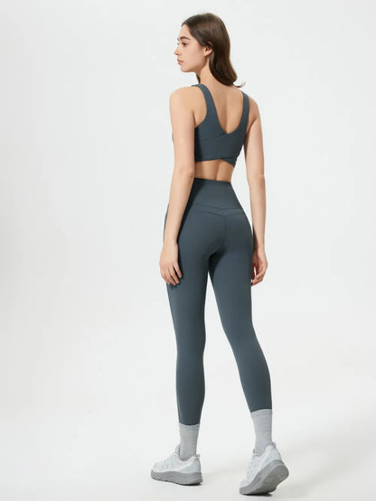 Millennia Wide Waistband Active Leggings Fitggins