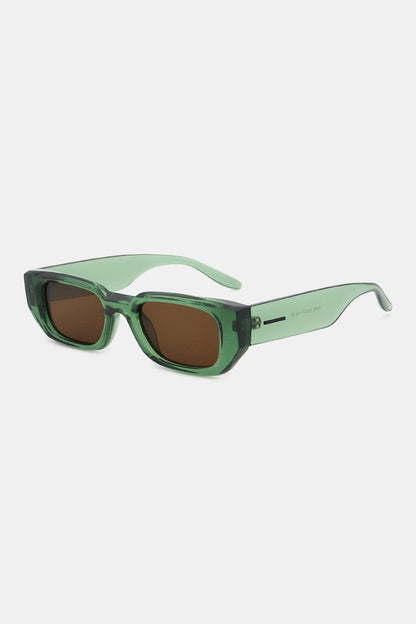 Polycarbonate Frame Rectangle Sunglasses - Sunglasses - FITGGINS