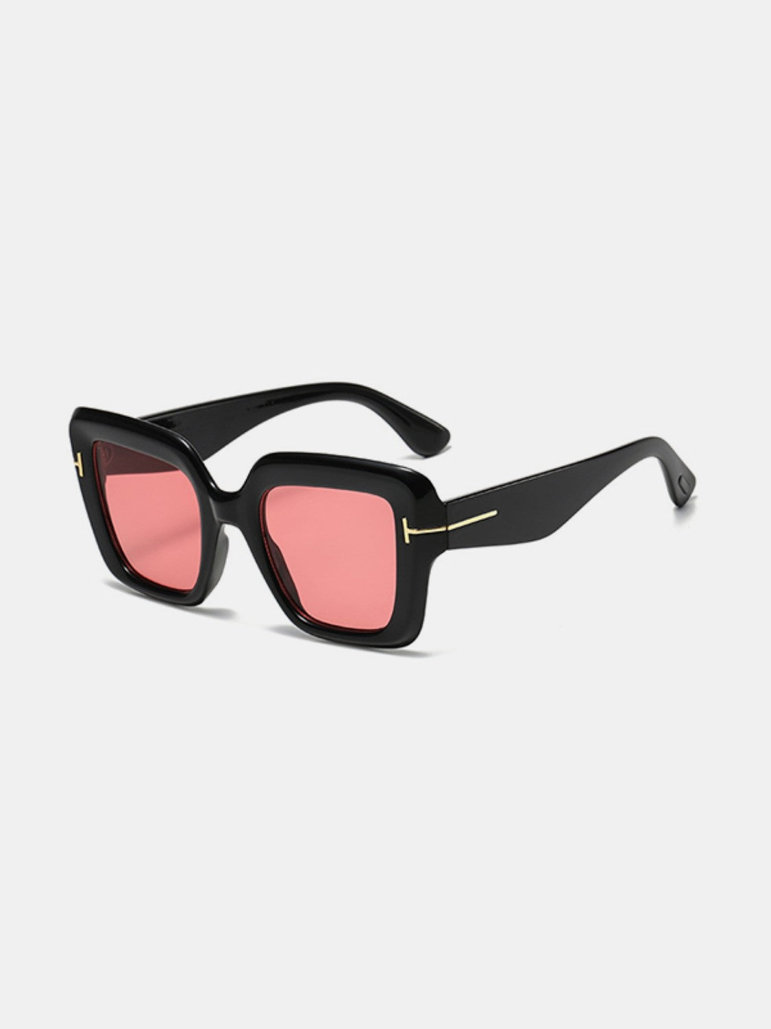 Polycarbonate Frame Square Sunglasses - Sunglasses - FITGGINS