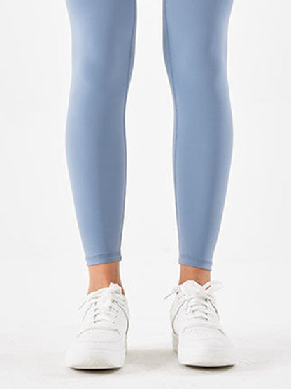 Wide Waistband Sports Leggings Fitggins