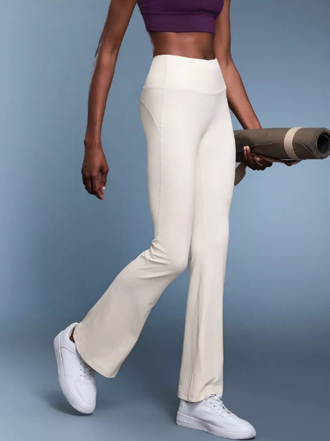 High-Waisted Flare Active Pants Fitggins