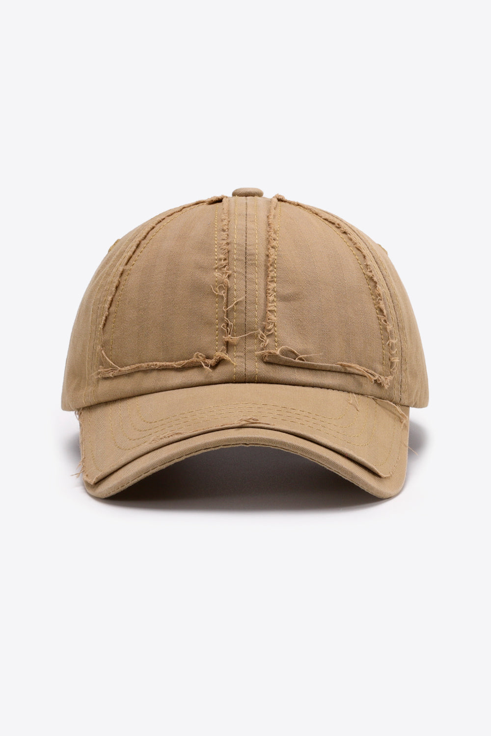 Distressed Adjustable Baseball Cap - Hats - FITGGINS