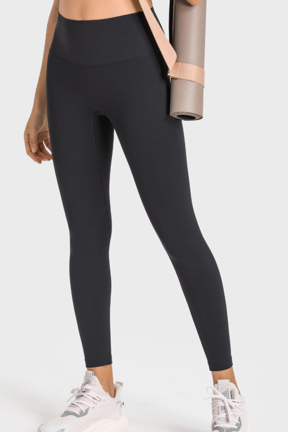 Millennia High-Rise Wide Waistband Yoga Leggings Fitggins