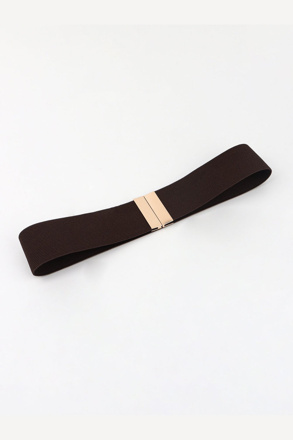 Alloy Buckle Elastic Belt - Belt - FITGGINS