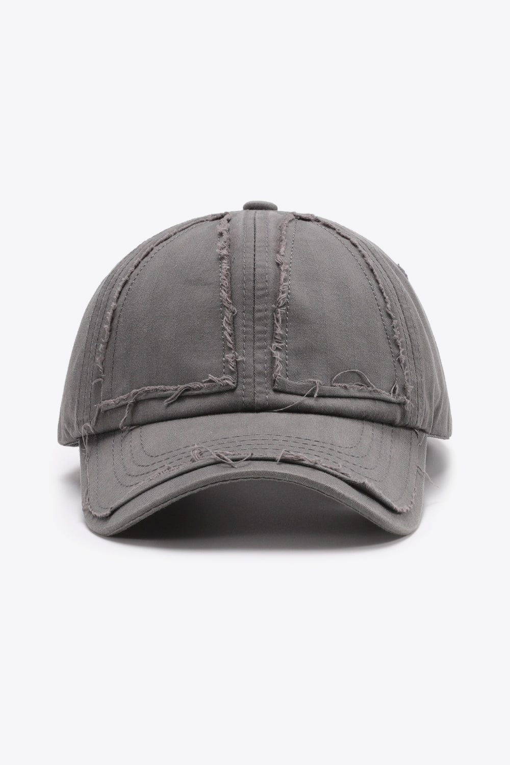 Distressed Adjustable Baseball Cap - Hats - FITGGINS