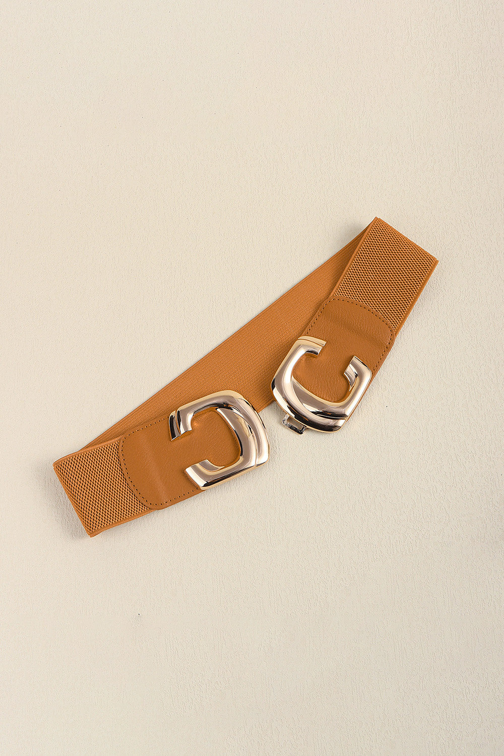 Zinc Alloy Buckle Elastic Wide Belt - Belt - FITGGINS