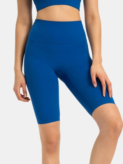 Millennia High Rise Wide Waistband Active Shorts Fitggins