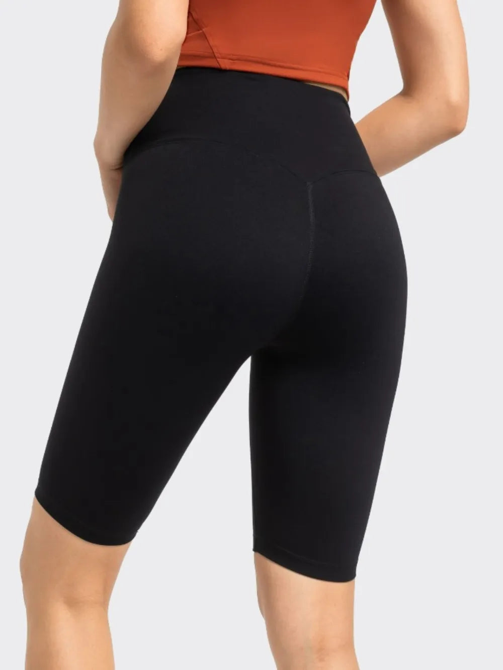 Millennia High Rise Wide Waistband Active Shorts Fitggins