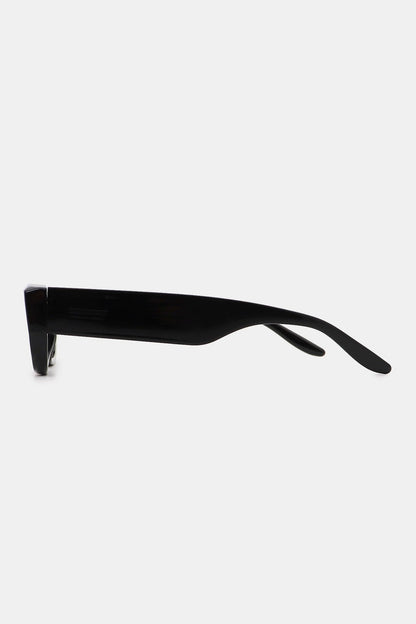 Polycarbonate Frame Rectangle Sunglasses - Sunglasses - FITGGINS