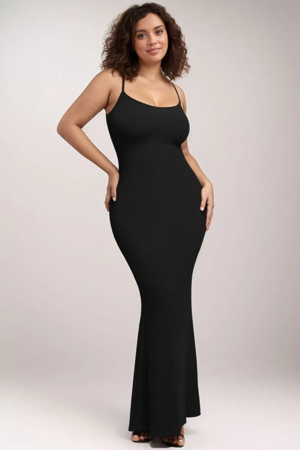 Basic Bae Built-In Shapewear Sleeveless Maxi Dress Fitggins