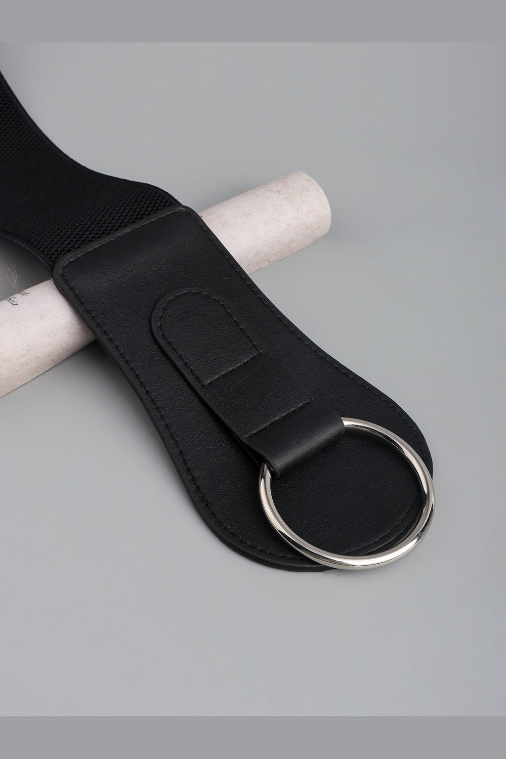 PU Elastic Wide Belt - Belt - FITGGINS