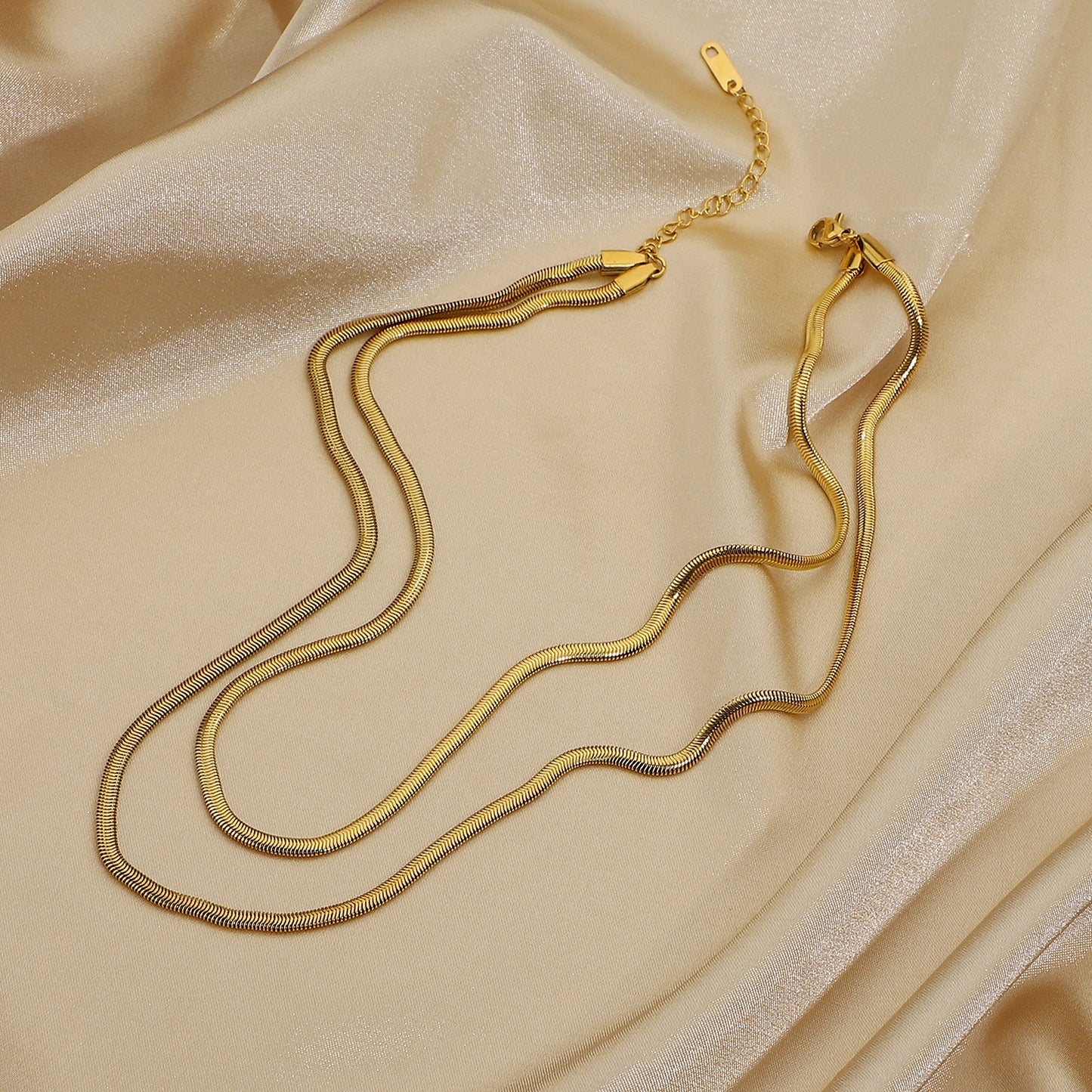 Gold Plated Necklace - Necklaces - FITGGINS