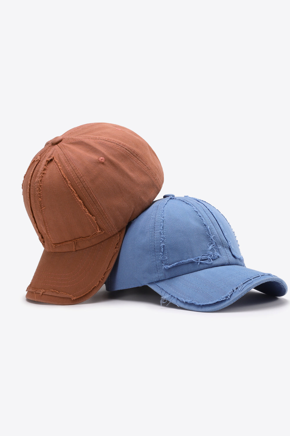 Distressed Adjustable Baseball Cap - Hats - FITGGINS