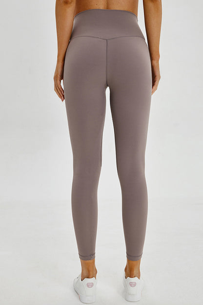 Millennia Wide Seamless Band Waist Sports Leggings Fitggins