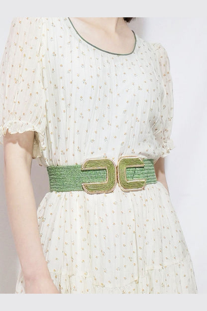 Wide Braid Belt - Belt - FITGGINS