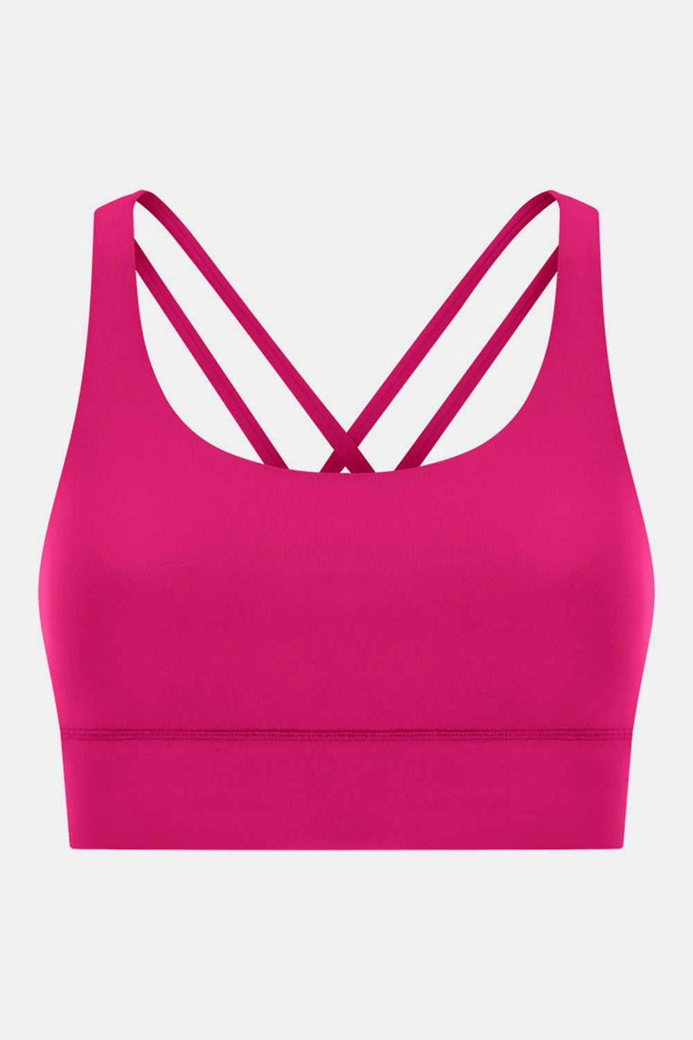 Millennia Crisscross Scoop Neck Active Tank - Crop Tops & Tank Tops - FITGGINS