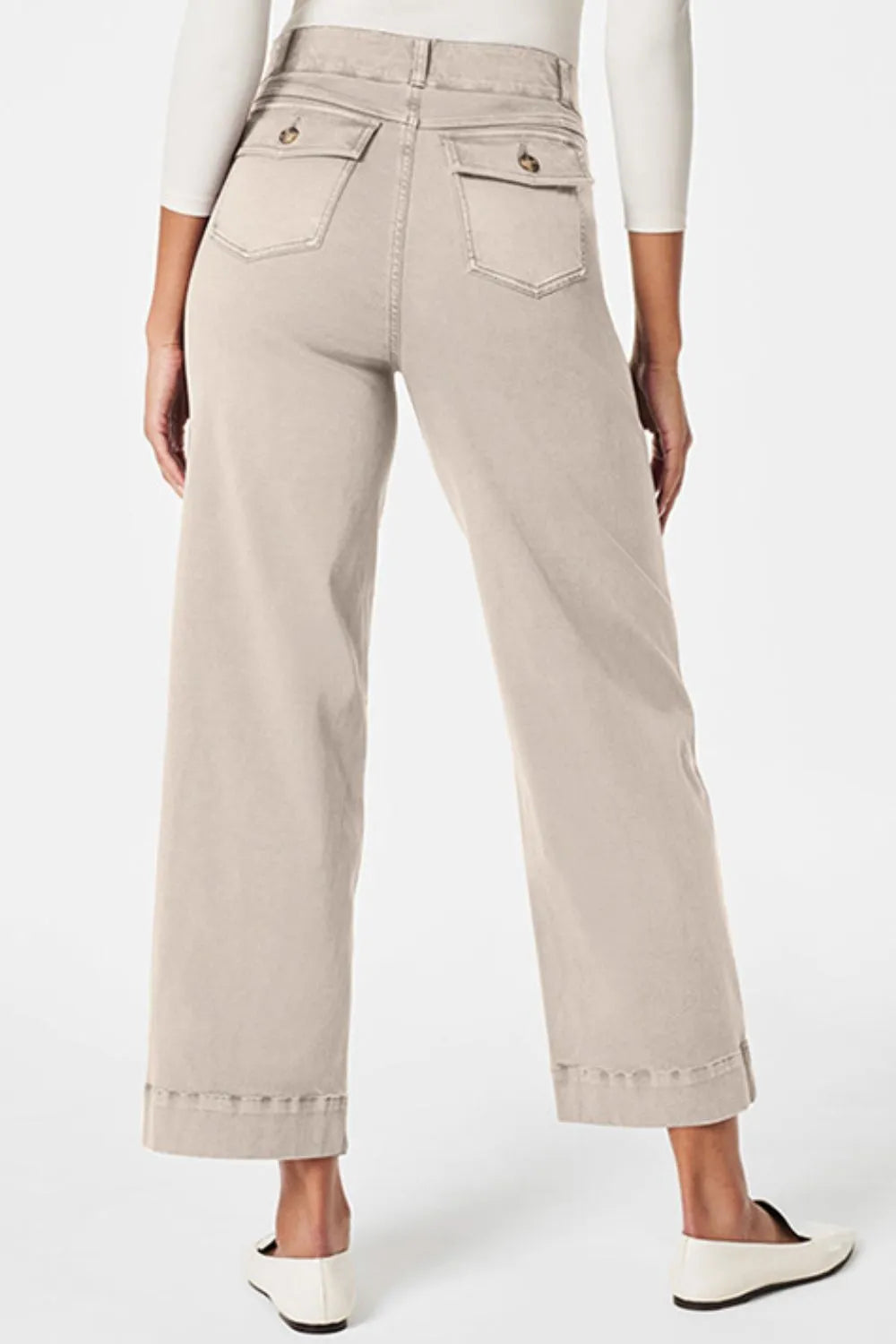 High Waist Jeans with Pockets Fitggins