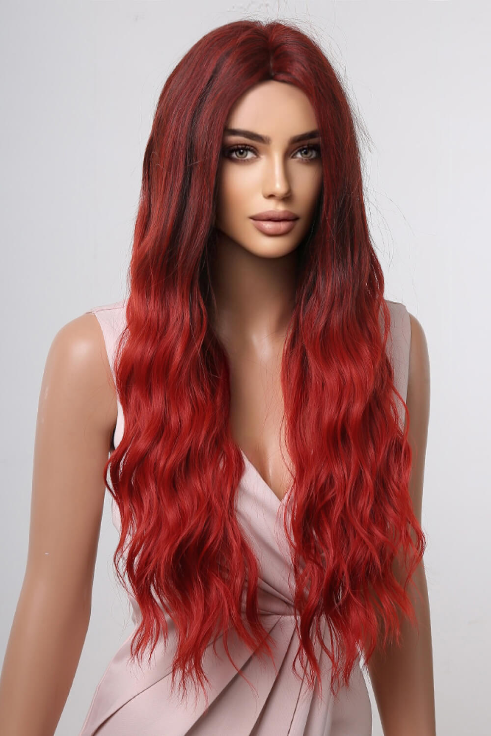 13*1" Full-Machine Wigs Synthetic Long Wave 27" - Hair - FITGGINS