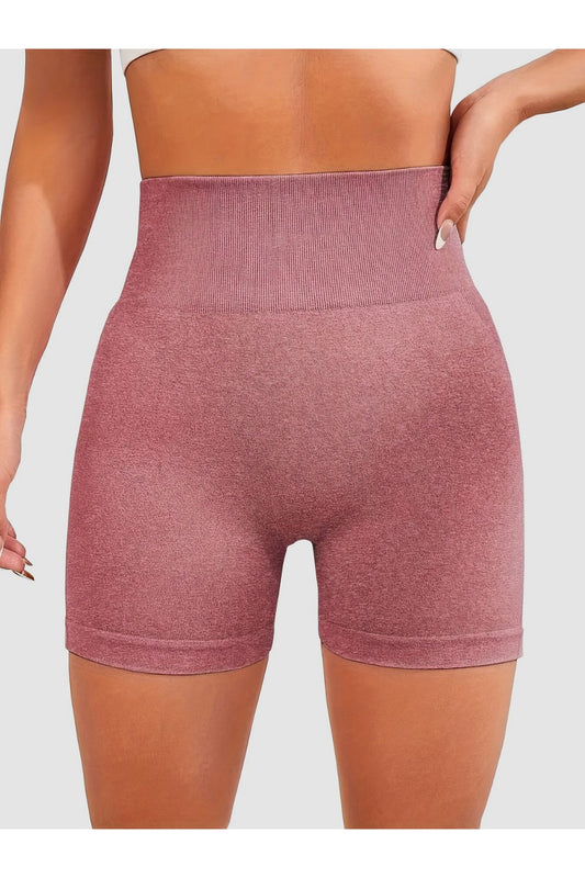 High Waist Active Shorts - Short Leggings - FITGGINS