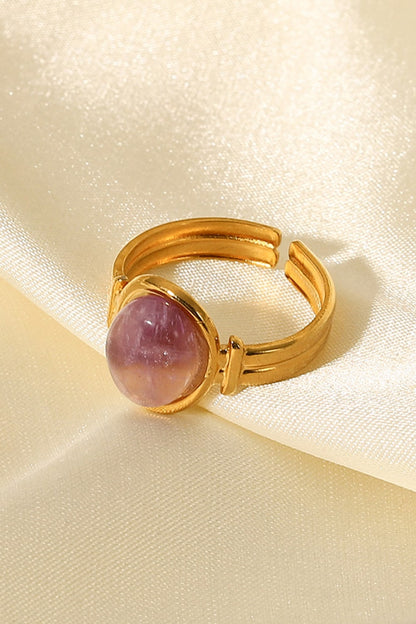 18K Gold Plated Open Ring - Rings - FITGGINS